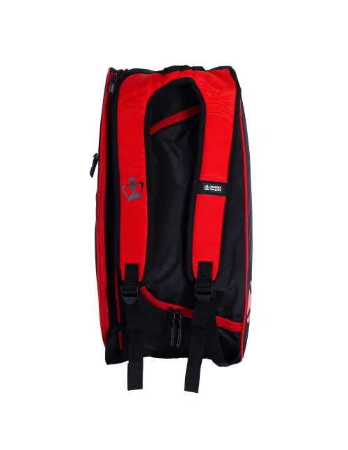 Paletero Black Crown Ultimate Series V2 Negro Rojo | Ofertas de pádel